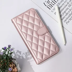 Torbica Wallet Romb za Honor X6b roze