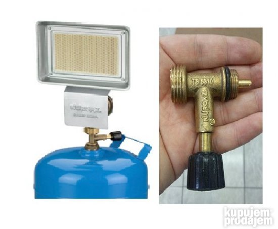 Plinska grejalica sa srbija standart ventilom