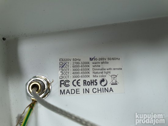 Led Luster 80W 4- Diode - Square