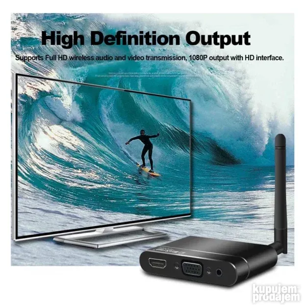MiraScreen X6W Wi-Fi HDMI prijemnik za TV