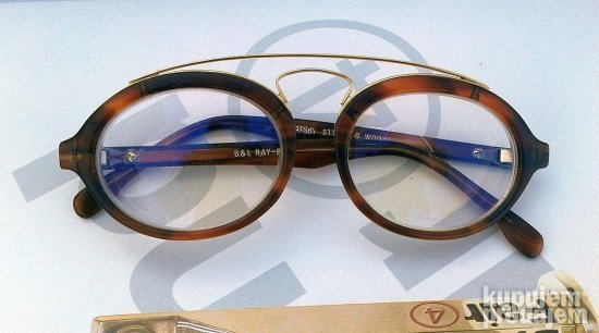 Ray-Ban USA Vintage B&L Gatsby Style 6 Turtoise-Gold dioptr.