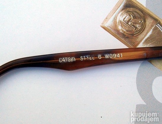 Ray-Ban USA Vintage B&L Gatsby Style 6 Turtoise-Gold dioptr.