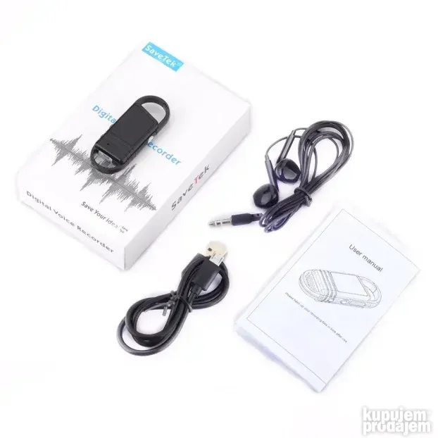 Prisluskivac Mini Privezak za Kljuceve Ranac Torbu Keychain