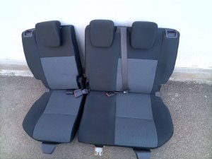 Fiat sedici zadnja sedista