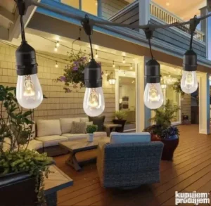Vodotporne led sijalice 1W  E27 10 komada