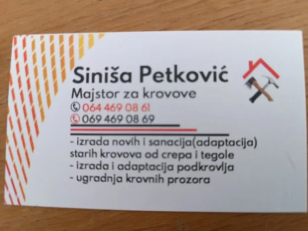 Majstor za krovove(Novi Sad i blizu)