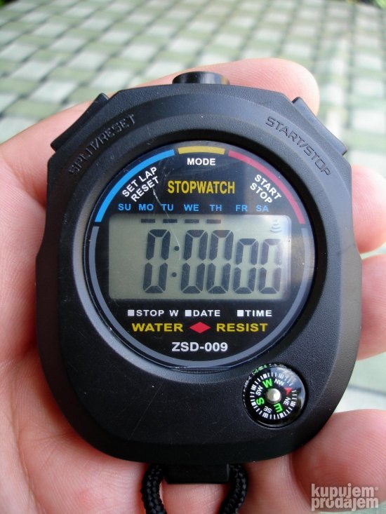 STOPWATCH ZSD009 digitalna štoperica sa kompasom KupujemProdajem