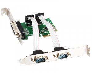 Kontroler E-Green PCI Express kontroler 2xSerial + 1 Paralle