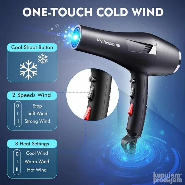 Profesionalni fen za kosu 2400W