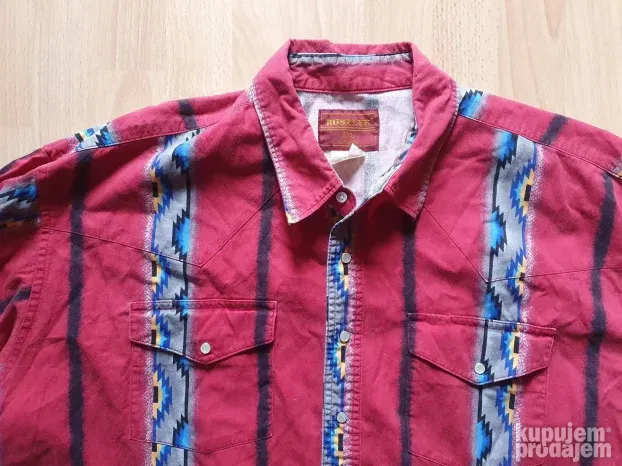 Muska retro kosulja Rustler 3XL by Wrangler