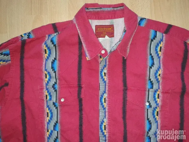 Muska retro kosulja Rustler 3XL by Wrangler