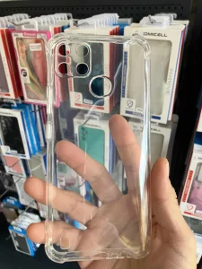 Realme C25Y/C21Y maska Ice Cube Silikonska Providna