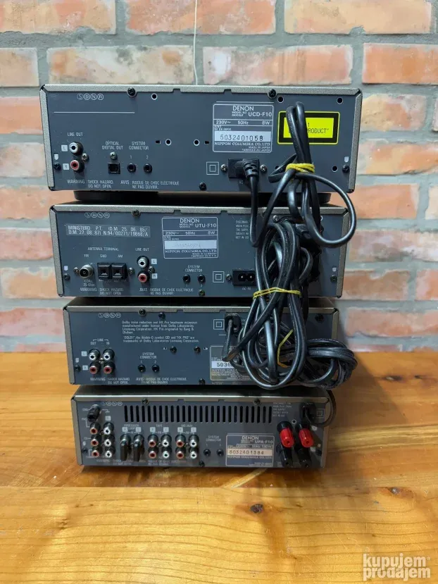 DENON オーディオ（UPA ・UTU・UCD・UDR）-F10 4台セット 【公式通販】