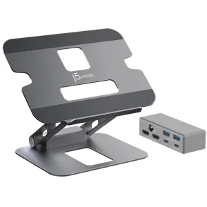 J5create Jts427-n Multi-angle Dual Hdmi Docking Stand