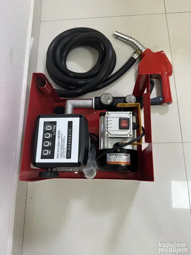 Pretakalica za naftu sa brojcanikom i postoljem komplet