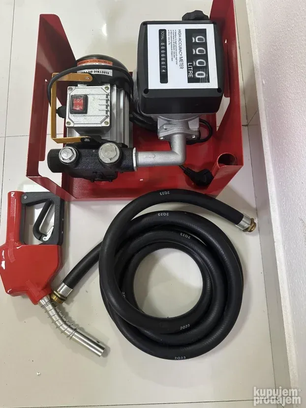 Pretakalica za naftu sa brojcanikom i postoljem komplet