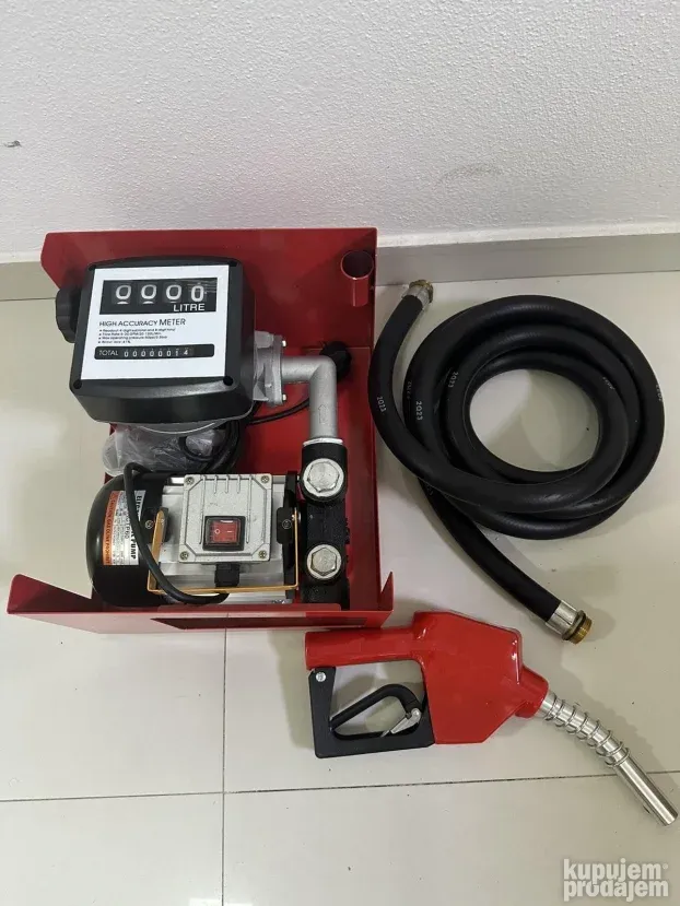 Pretakalica za naftu sa brojcanikom i postoljem komplet
