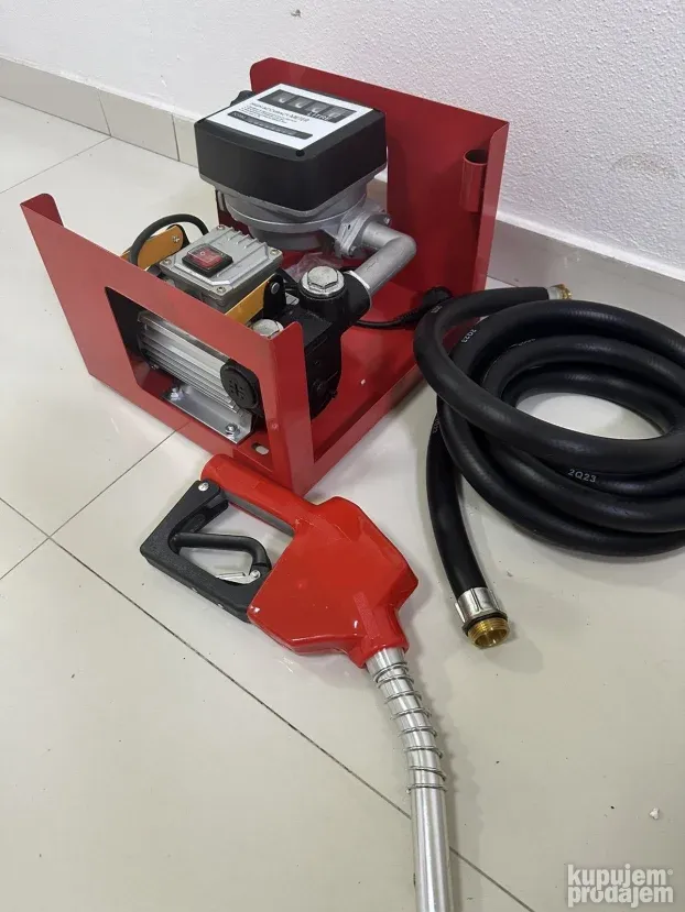 Pretakalica za naftu sa brojcanikom i postoljem komplet