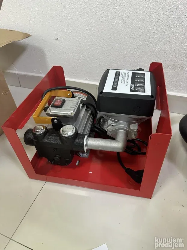 Pretakalica za naftu sa brojcanikom i postoljem komplet