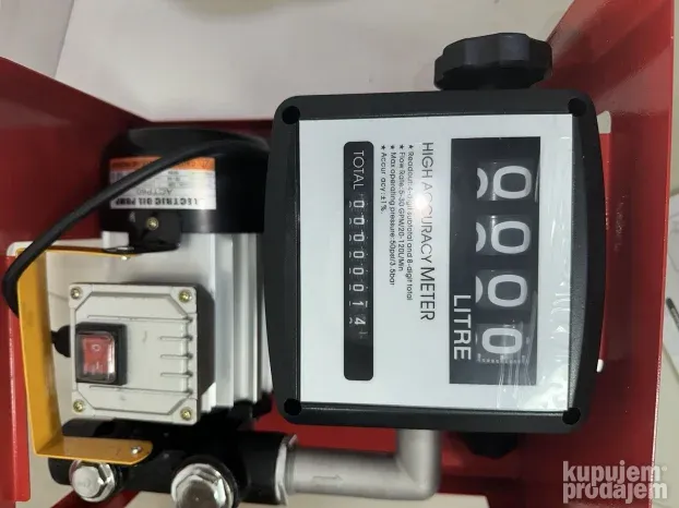 Pretakalica za naftu sa brojcanikom i postoljem komplet