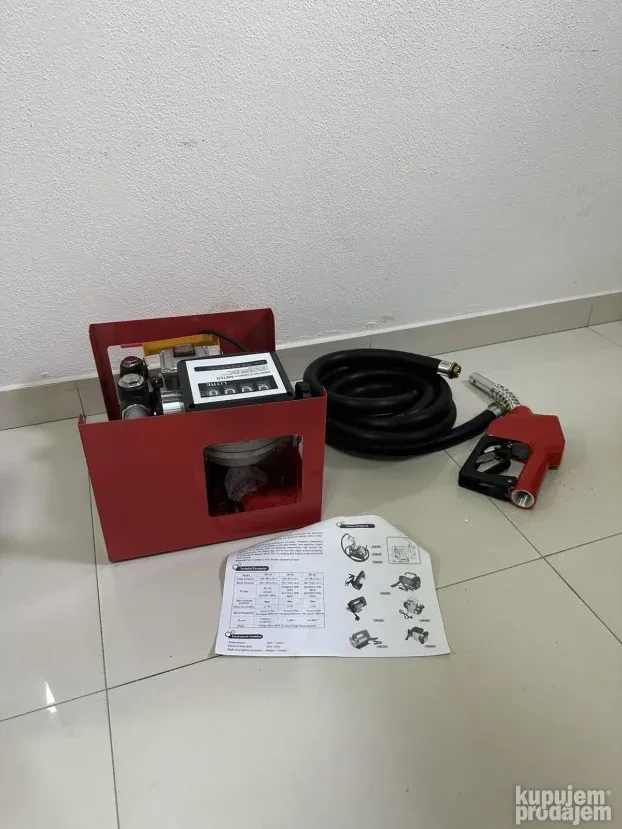 Pretakalica za naftu sa brojcanikom i postoljem komplet