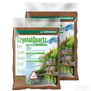 Dennerle Crystal Quartz Gravel LIGHT BROWN