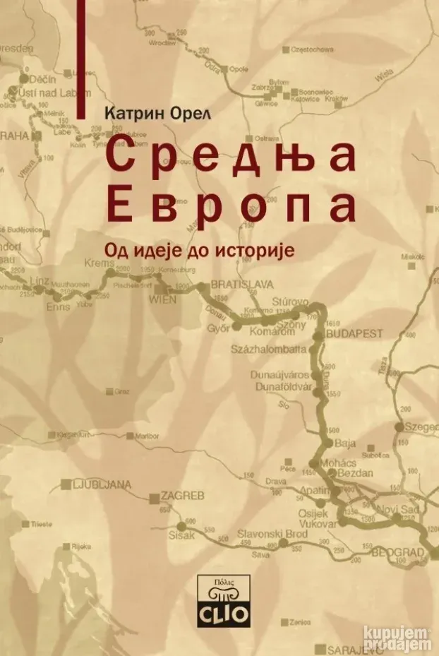 Srednja Evropa - od ideje do istorije Kartin Orel Clio Knjig