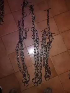 Lanci za vezivanje bikova duzi  Fi 6 mm Novo