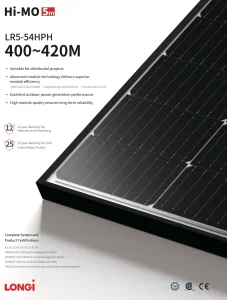 Solarni Panel Longi 420Wp