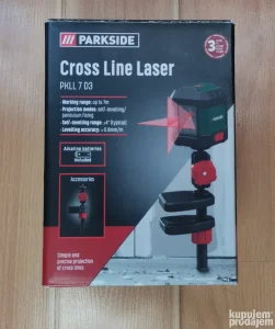 Prodajem Parkside laser PKLL 7 D3
