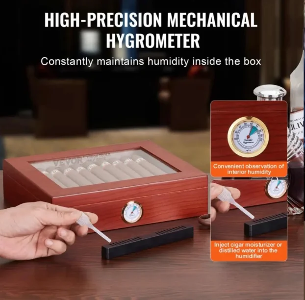 AKCIJA Humidor za 25 tompusa Cohiba oprema