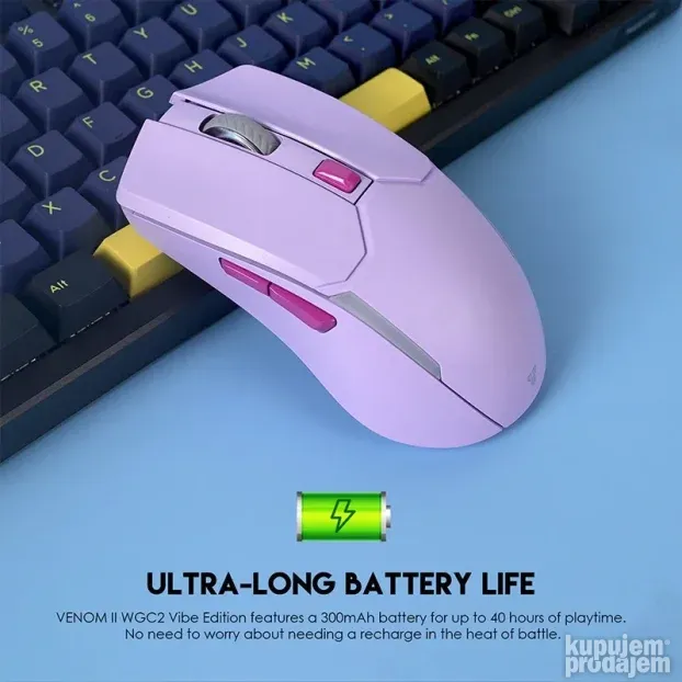 Mis Gaming Fantech WGC2 Venom II ljubicasti