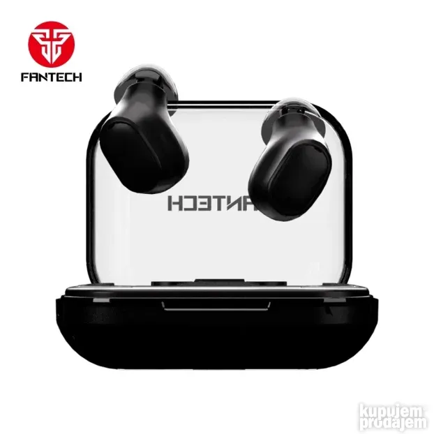 Bluetooth slusalice Fantech Wave 12 crne - NOVO GARANCIJA