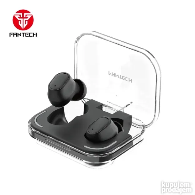 Bluetooth slusalice Fantech Wave 12 crne - NOVO GARANCIJA