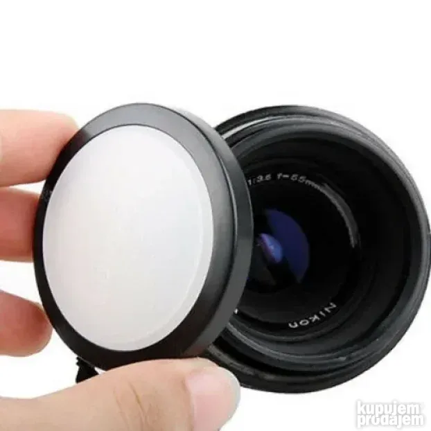 White balance lens Mennon cap 62, 72, 82mm