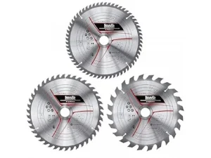 Einhell by KWB rezni list 250x30mm T24/42/60 set 3/1