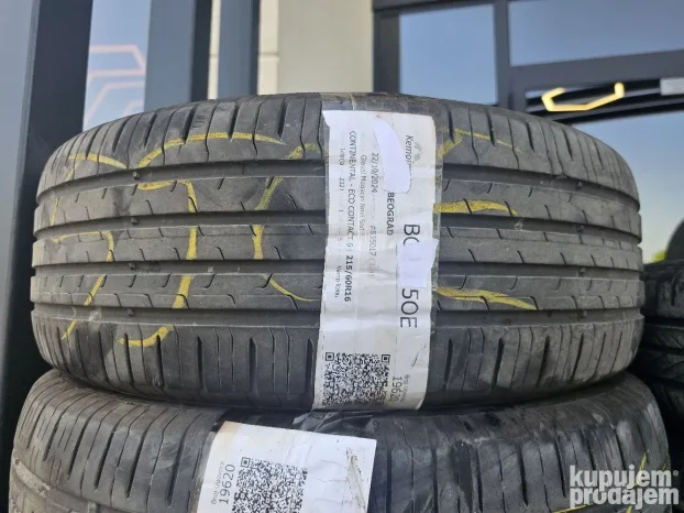 polovne letnje gume 215/60 r 16 continental 4kom