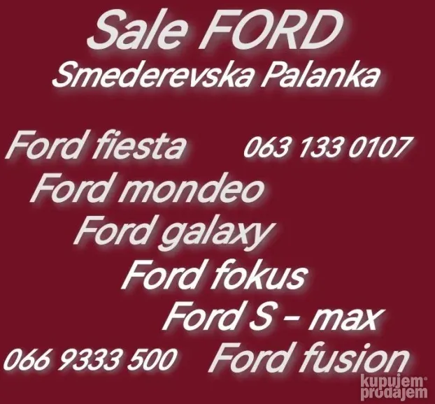 Ford Alternatori za sve modele