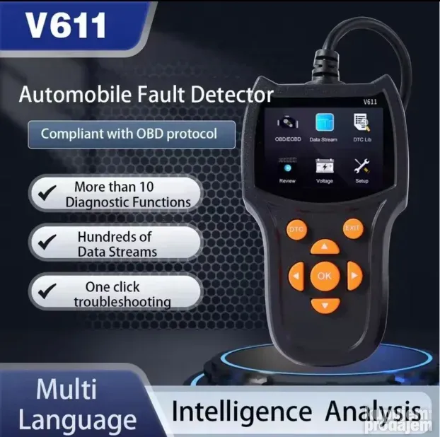 Novo - V611 OBD2 Auto Dijagnostika