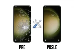 Samsung S23 REPARACIJA-Zamena polomljenog stakla ekrana