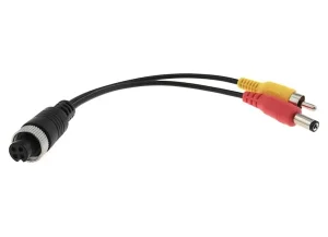 Adapter 4PIN ženski na muški DC i RCA muški