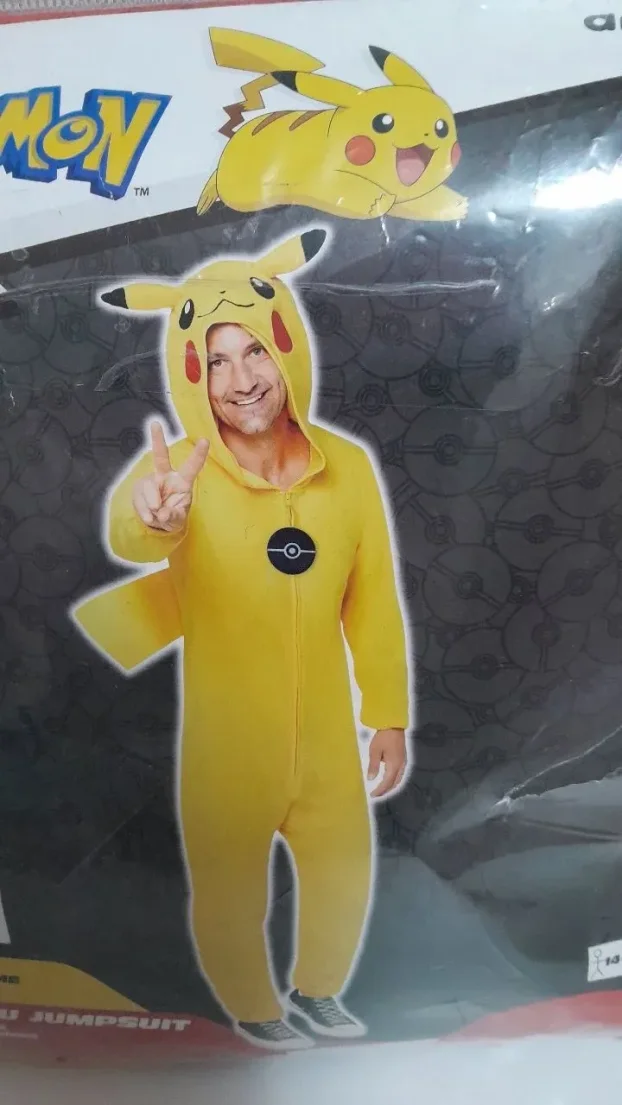 Pokemon Kostim Pidžama Pikaču XXL