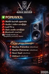 Popravka audio uredjaja