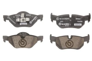 Zadnje kočione pločice BREMBO BMW 1 e81 e87 3 e90 e91 X1 e84