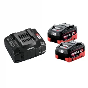Metabo Basic set 2x baterije LiHD 5.5Ah SE + 1x brzi punjač