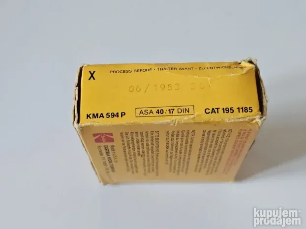 Kodak Super 8 film kasete KODACHROME Super8
