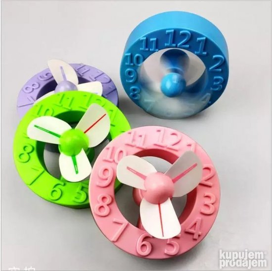 Ventilator punjivi replika sata USB Ventilator KupujemProdajem