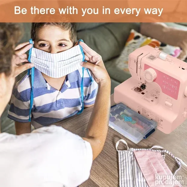 LUBY šivaći stroj, 12 integriranih šavova, DIY, prijenosna