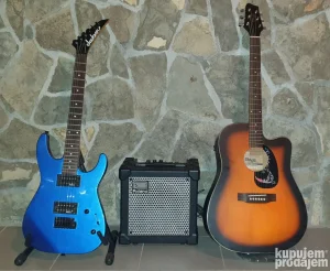 Jackson Dinky JS11 + STAGG Akustična