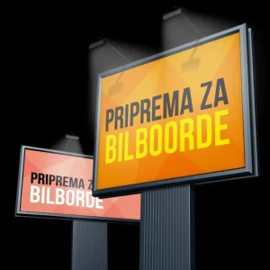 Izrada priprema za bilborde obične i digitalne